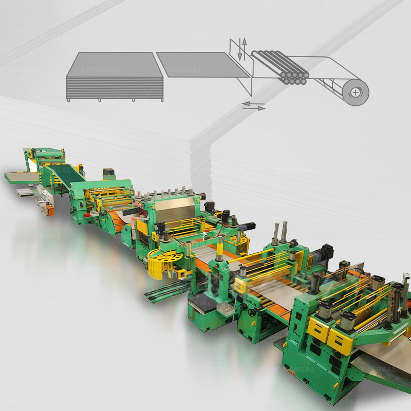 लम्बाइ मेसिनमा पाना काट्ने कुण्डल