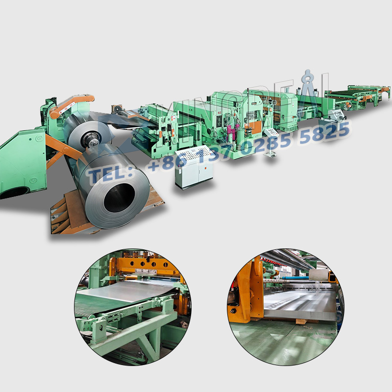 मिडियम गेज काट्ने लम्बाइ मेसिन